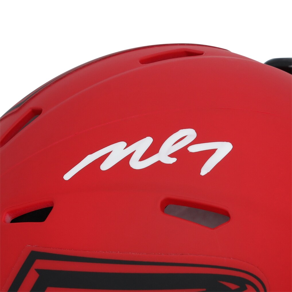 Michael Vick Atlanta Falcons Autographed Fanatics Authentic Riddell Rave Speed Mini Helmet