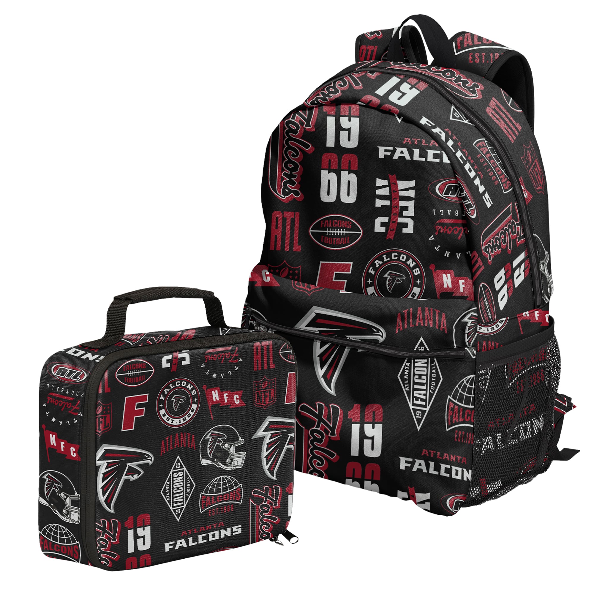 Outerstuff Atlanta Falcons Backpack and Lunchbox Set