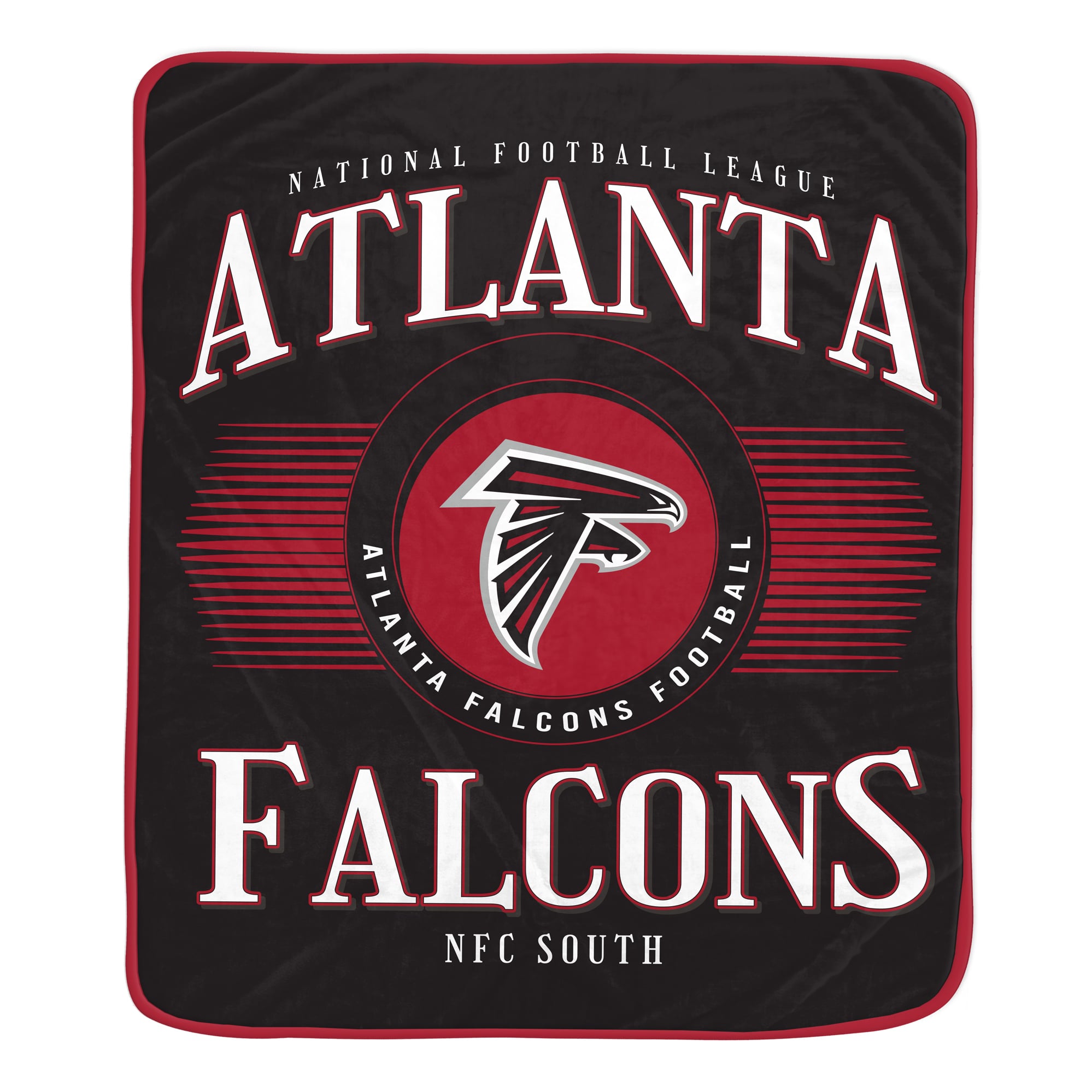 Pegasus Atlanta Falcons Spotlight Arch 60" x 70" Ultra Soft Throw Blanket