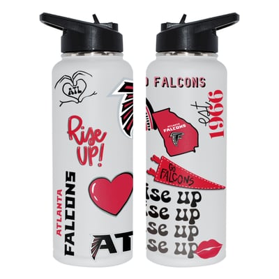 Atlanta Falcons The Memory Company 34oz. Loco Stainless Steel Quencher Bottle