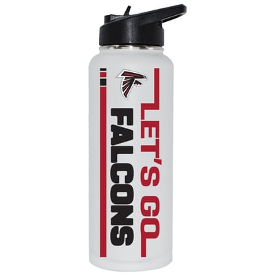 Atlanta Falcons The Memory Company Let's Go 34oz. Stainless Steel Quencher Bottle