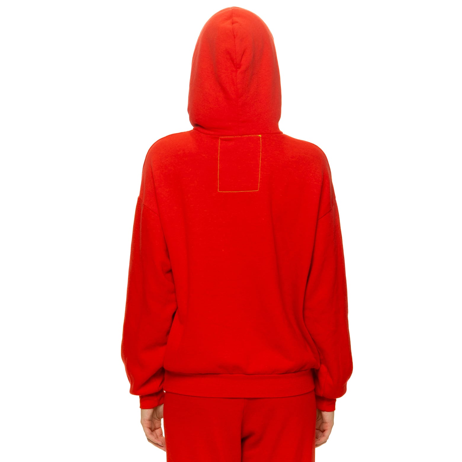 Sweat à capuche unisexe Aviator Nation rouge Atlanta Falcons, coupe décontractée, en mélange de trois matières.