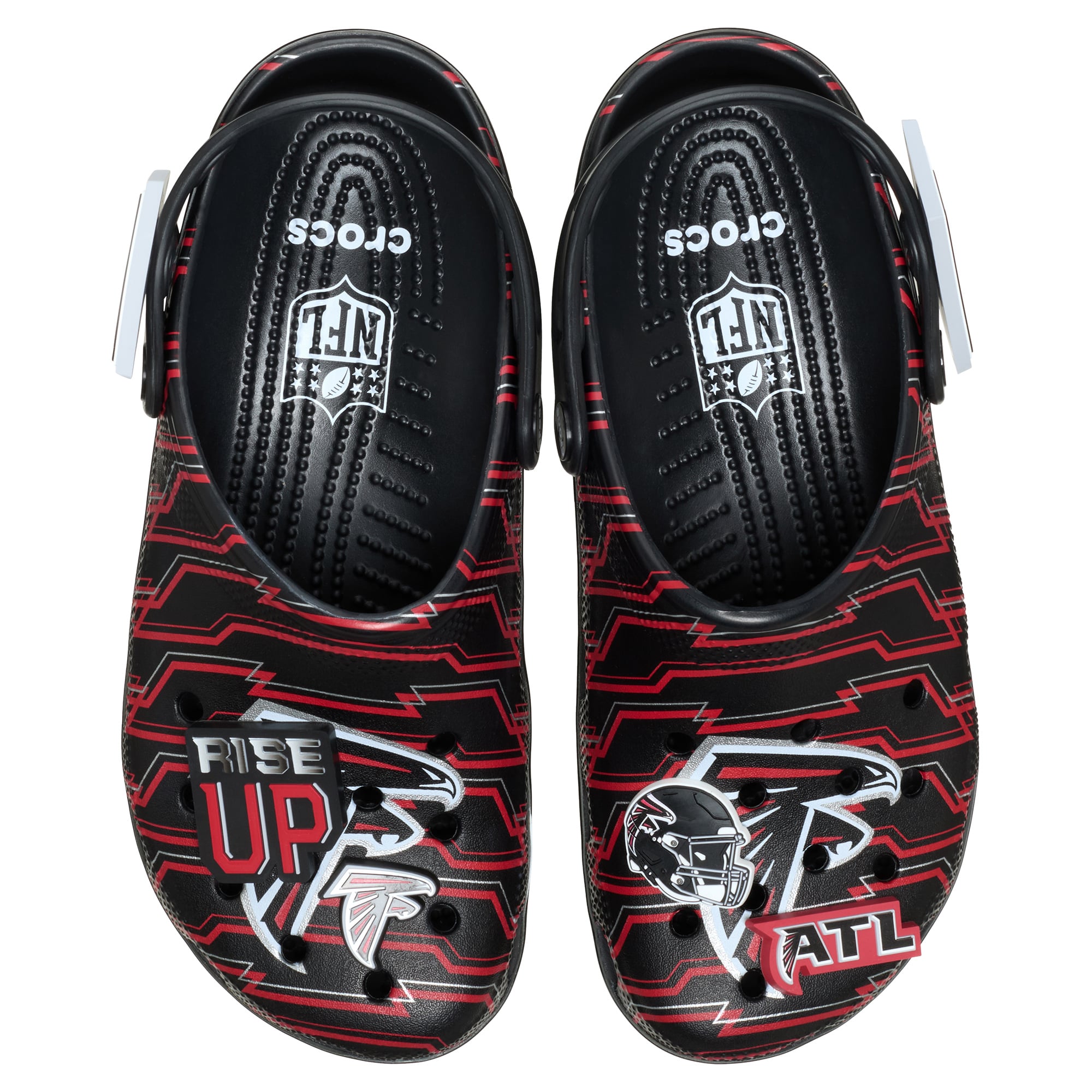 Unisex Crocs Atlanta Falcons Classic Clog