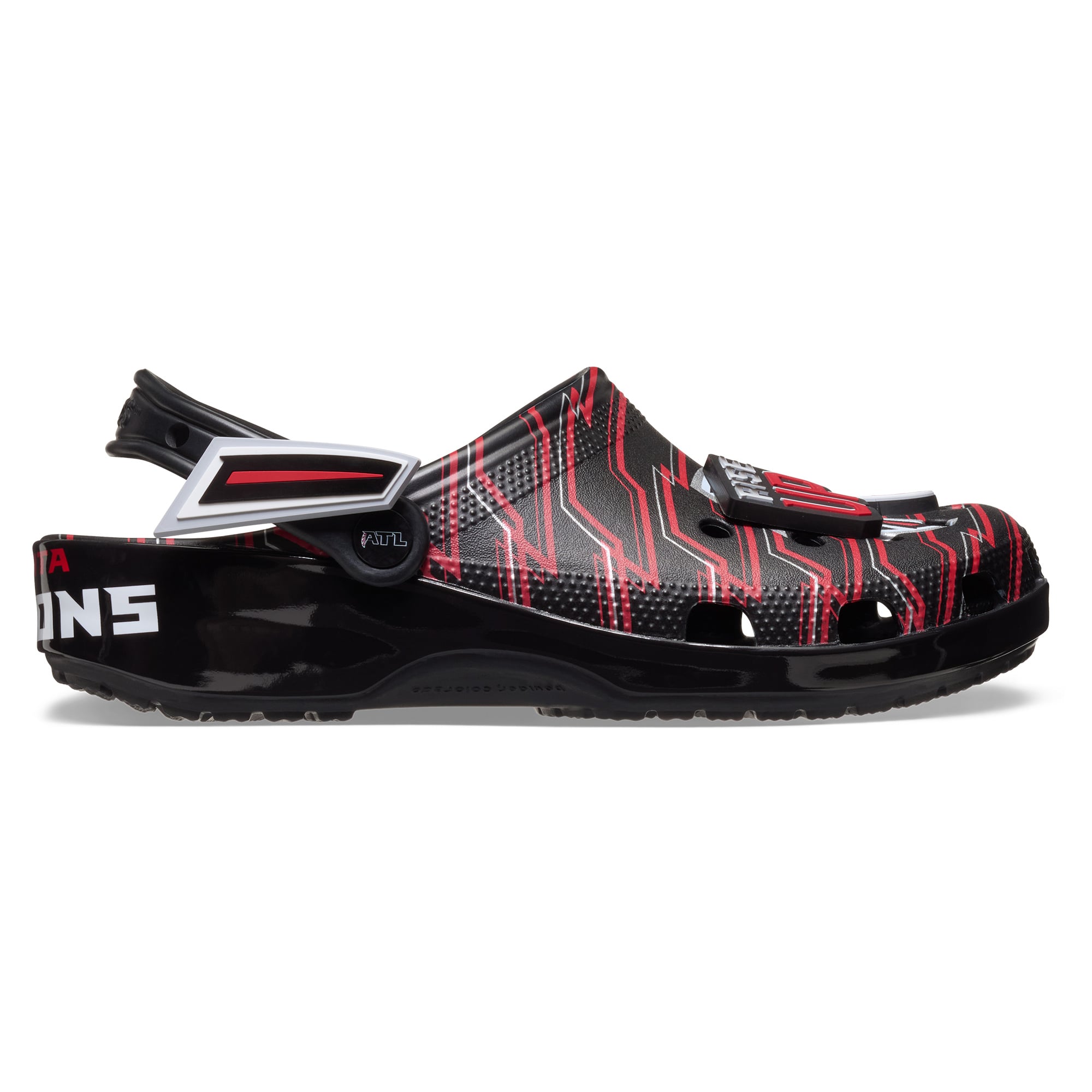 Unisex Crocs Atlanta Falcons Classic Clog