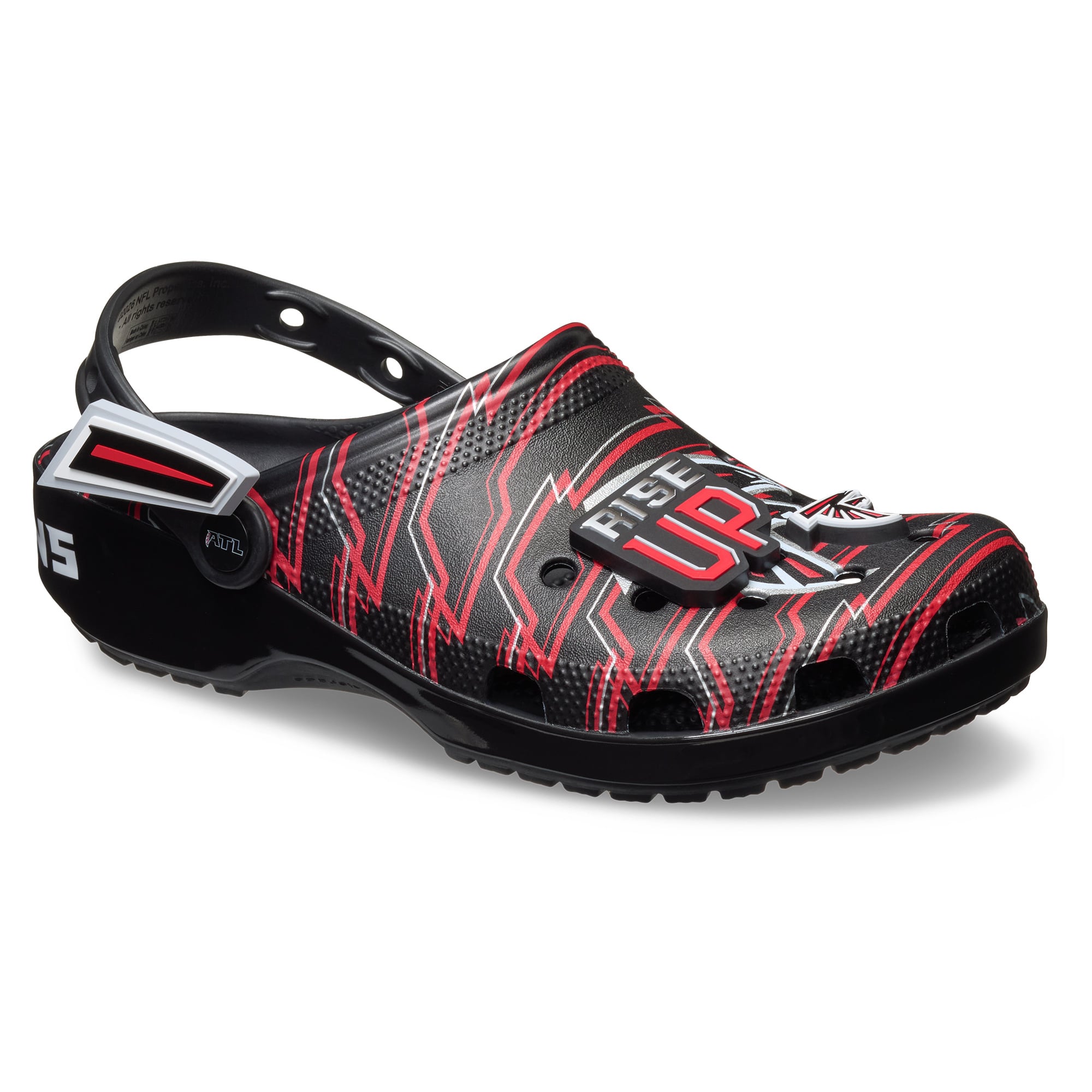 Unisex Crocs Atlanta Falcons Classic Clog