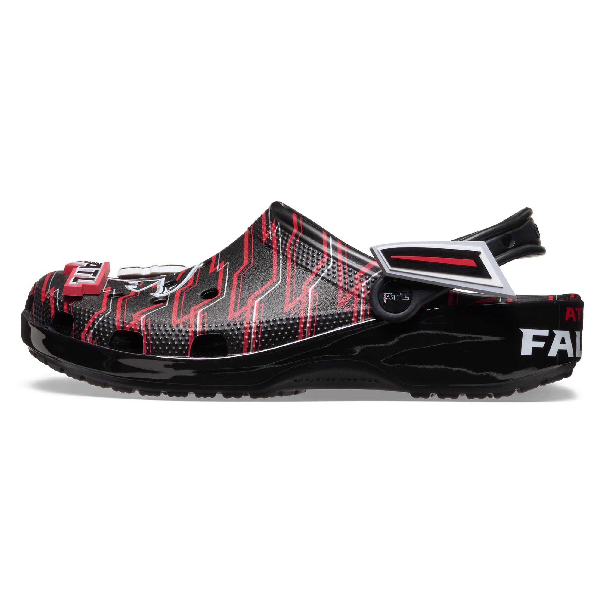 Unisex Crocs Atlanta Falcons Classic Clog