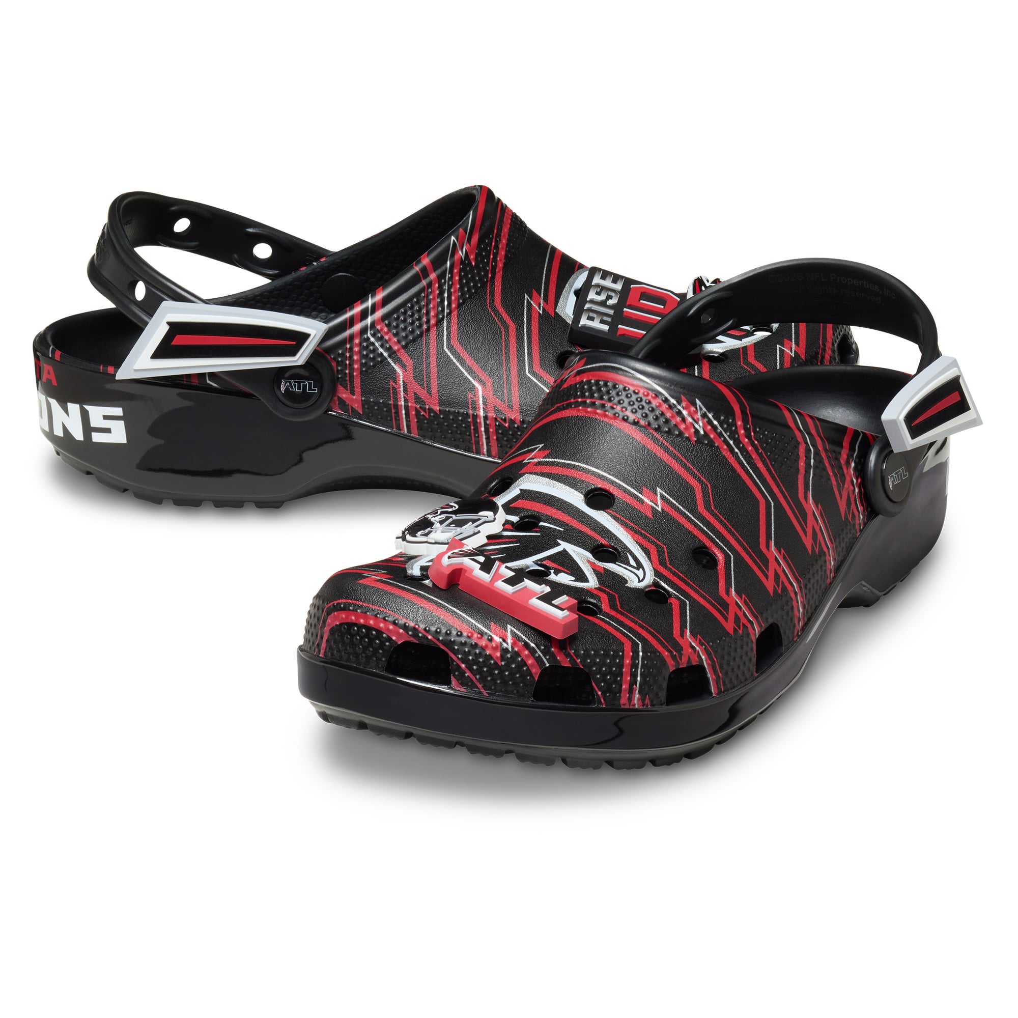 Unisex Crocs Atlanta Falcons Classic Clog
