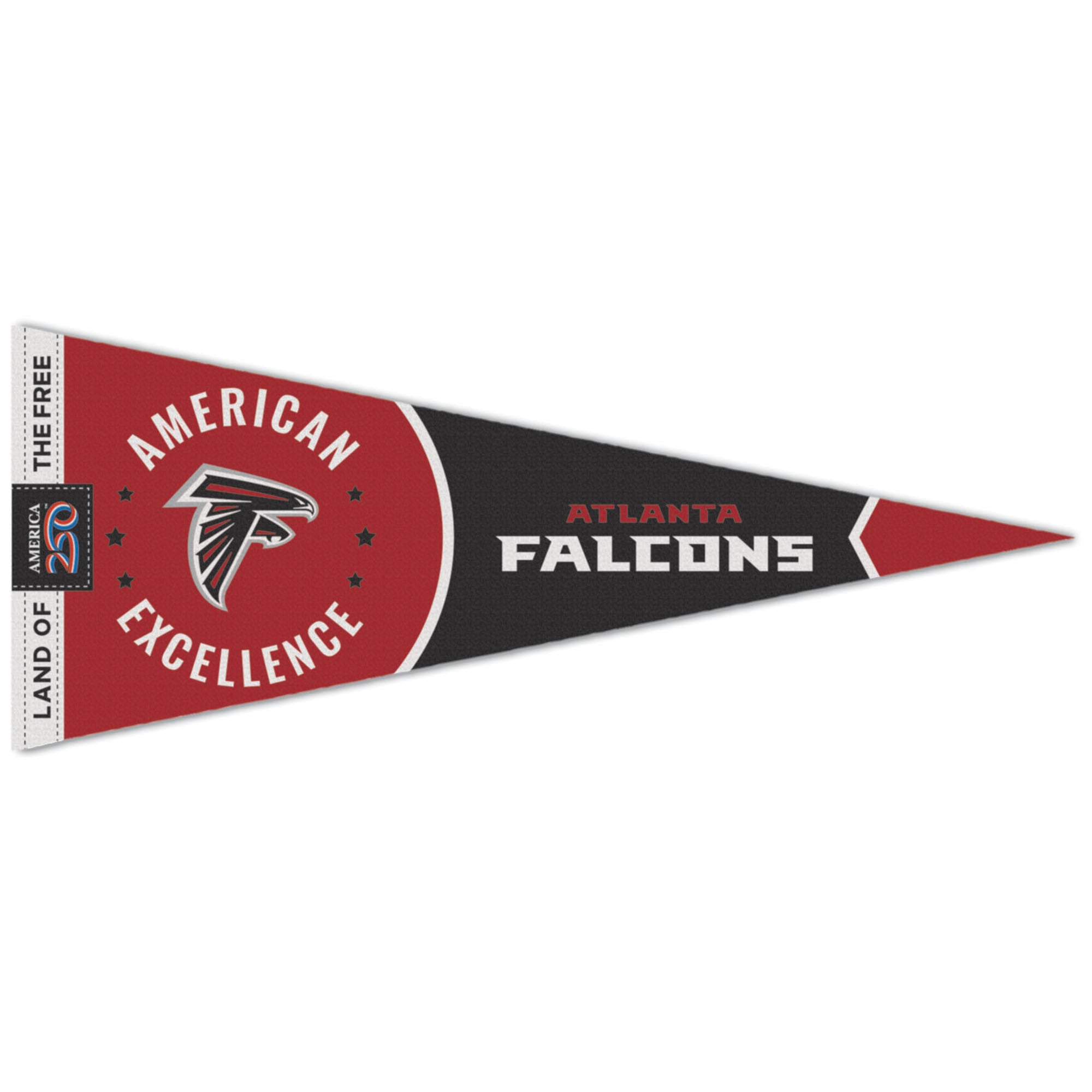 Fanion WinCraft Atlanta Falcons 12" x 30" America 250 Premium