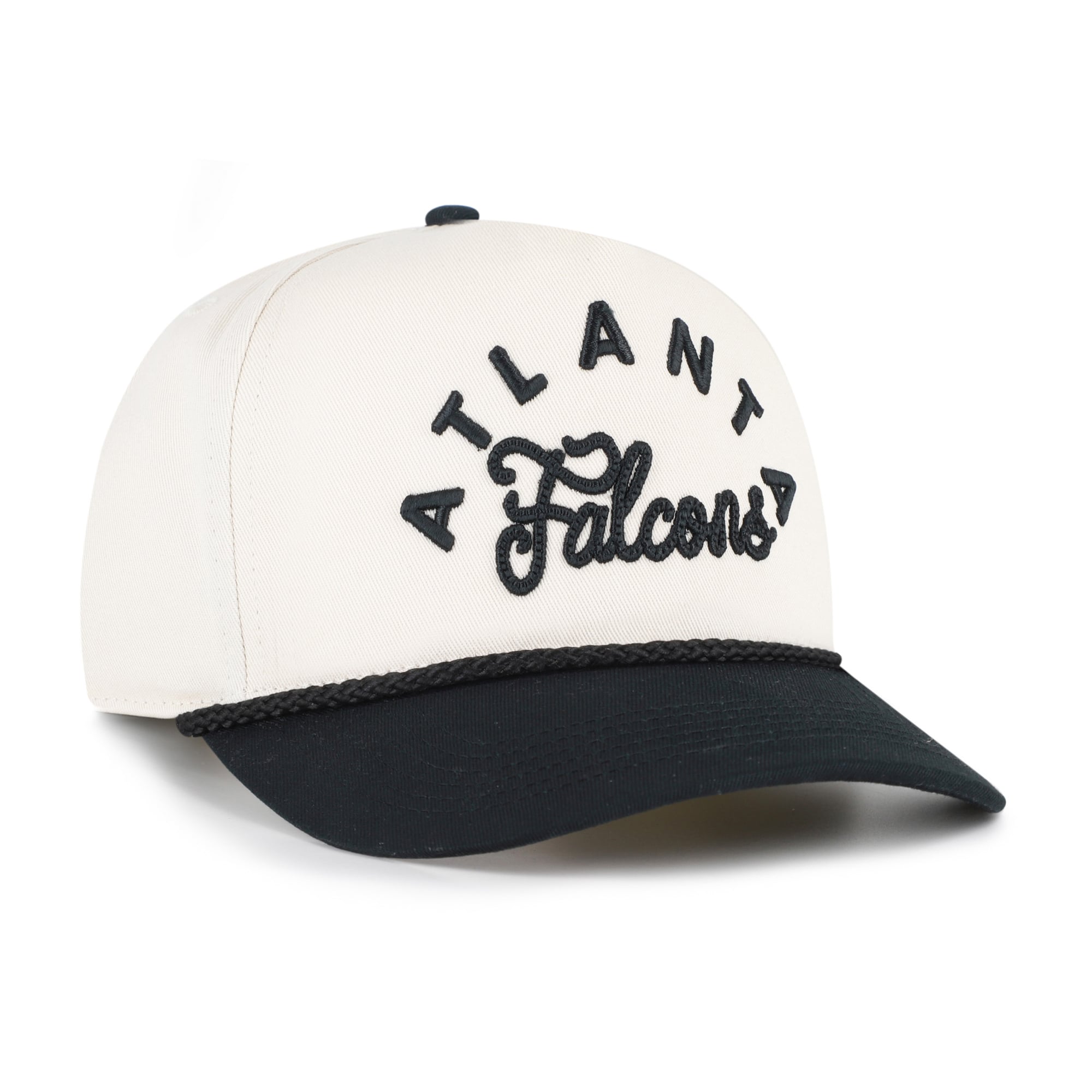 Women's '47 Natural Atlanta Falcons Rope Script Hitch Adjustable Hat