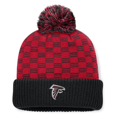  Atlanta Falcons Fanatics Women's Relic Cuffed Knit Hat with Pom - Black