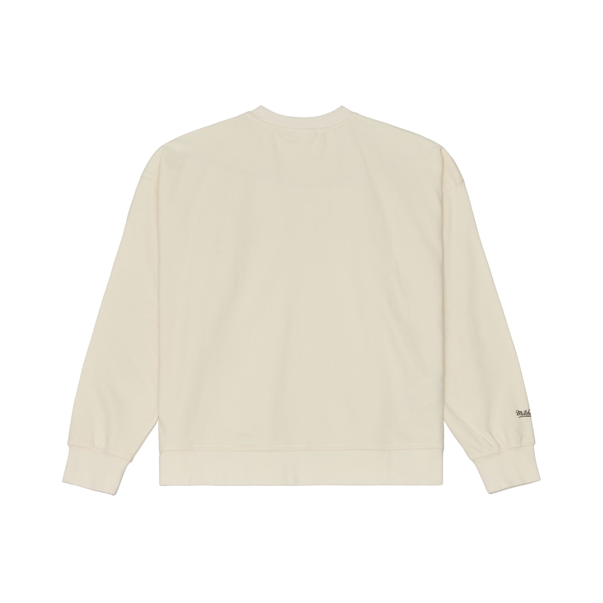 Sweat-shirt Mitchell & Ness crème pour femmes, édition spéciale Atlanta Falcons, dimanches