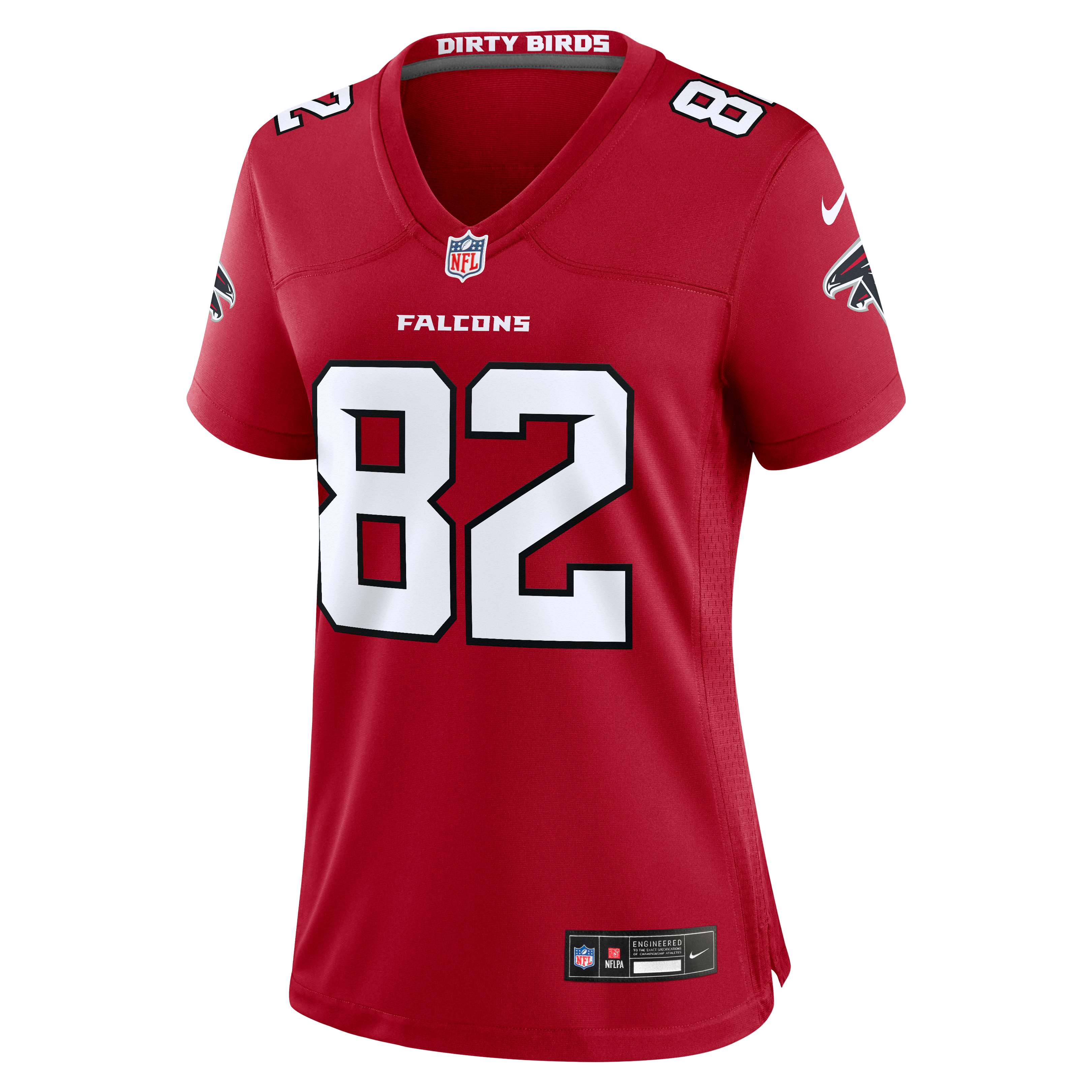 Women's Nike Antwane Wells Jr. Red Atlanta Falcons Team Game Jersey