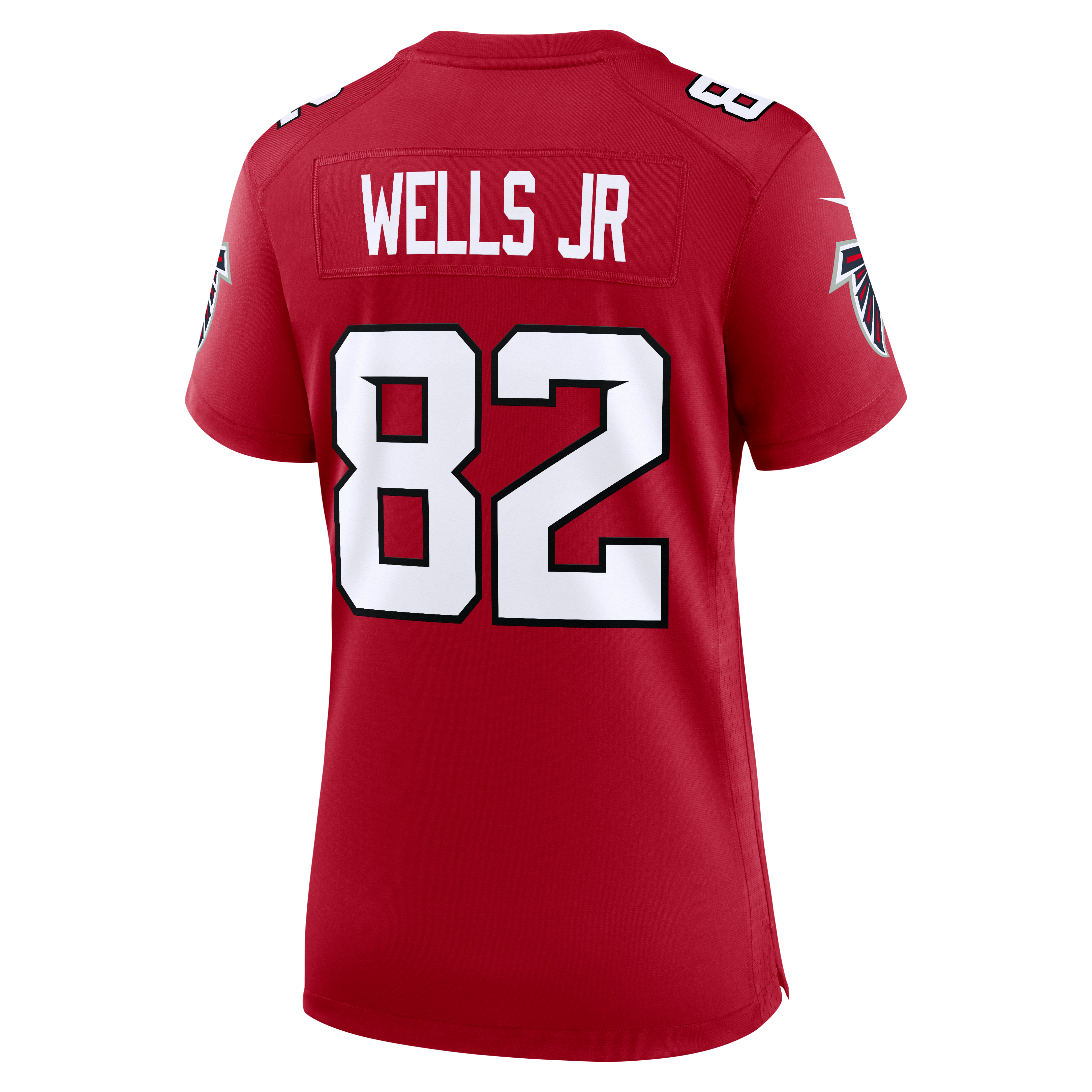 Women's Nike Antwane Wells Jr. Red Atlanta Falcons Team Game Jersey