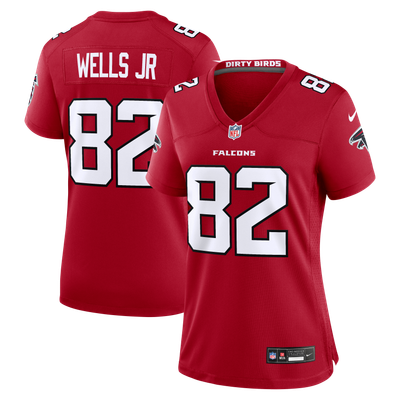 Antwane Wells Jr. Atlanta Falcons Nike Women's Team Game Jersey - Red