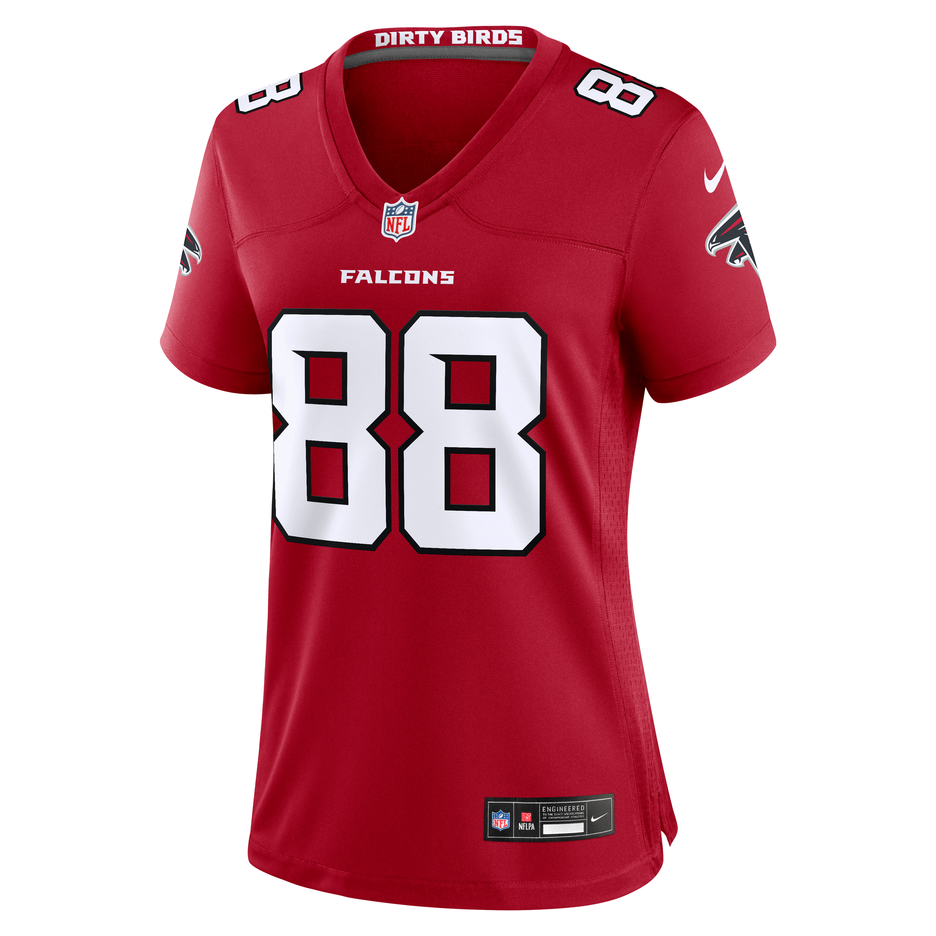 Women's Nike Beaux Collins Red Atlanta Falcons Team Game Jersey