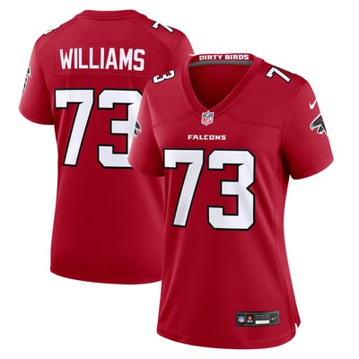 Cameron Williams Atlanta Falcons Nike Women's Team Game Jersey - Red