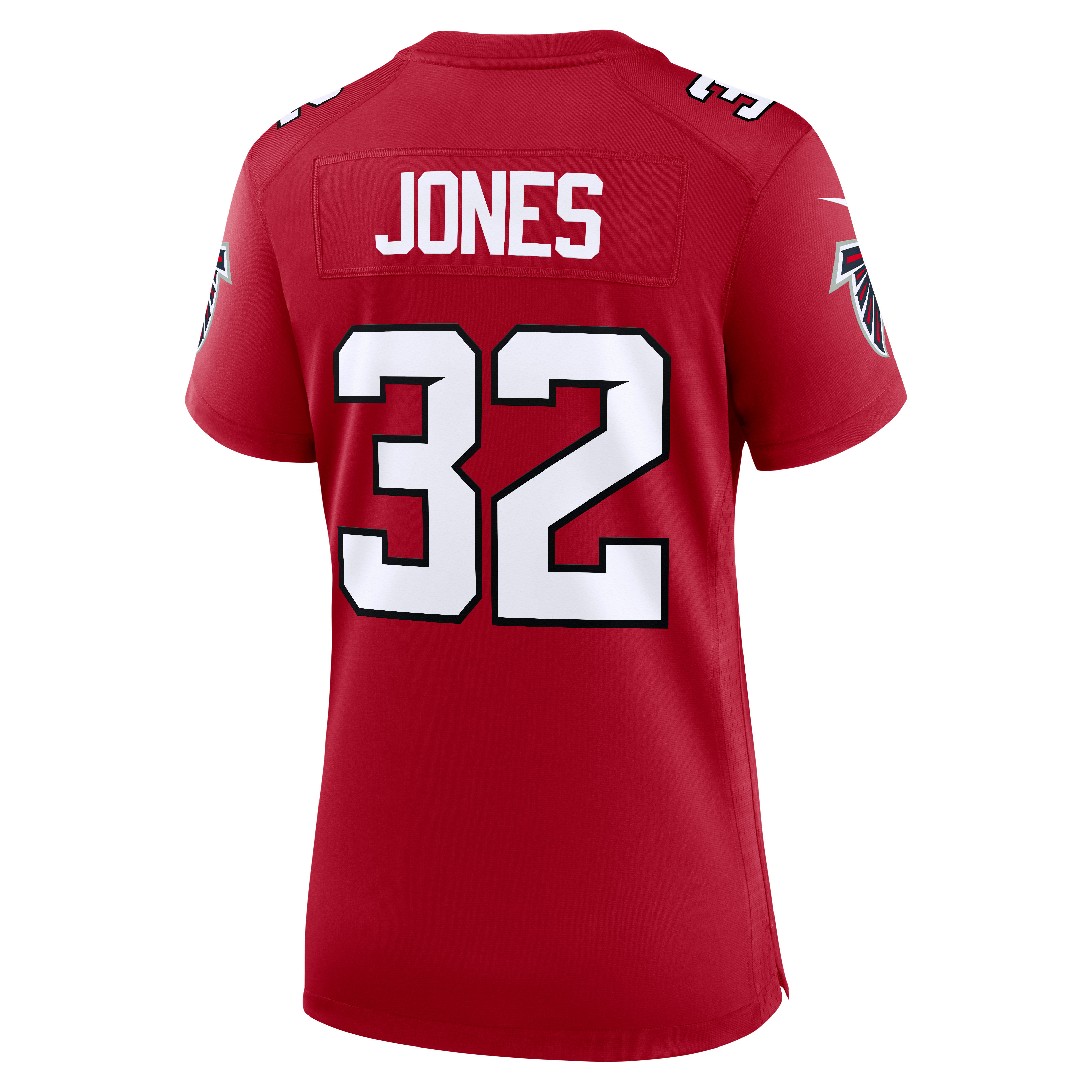 Women's Nike Cash Jones Red Atlanta Falcons Team Game Jersey