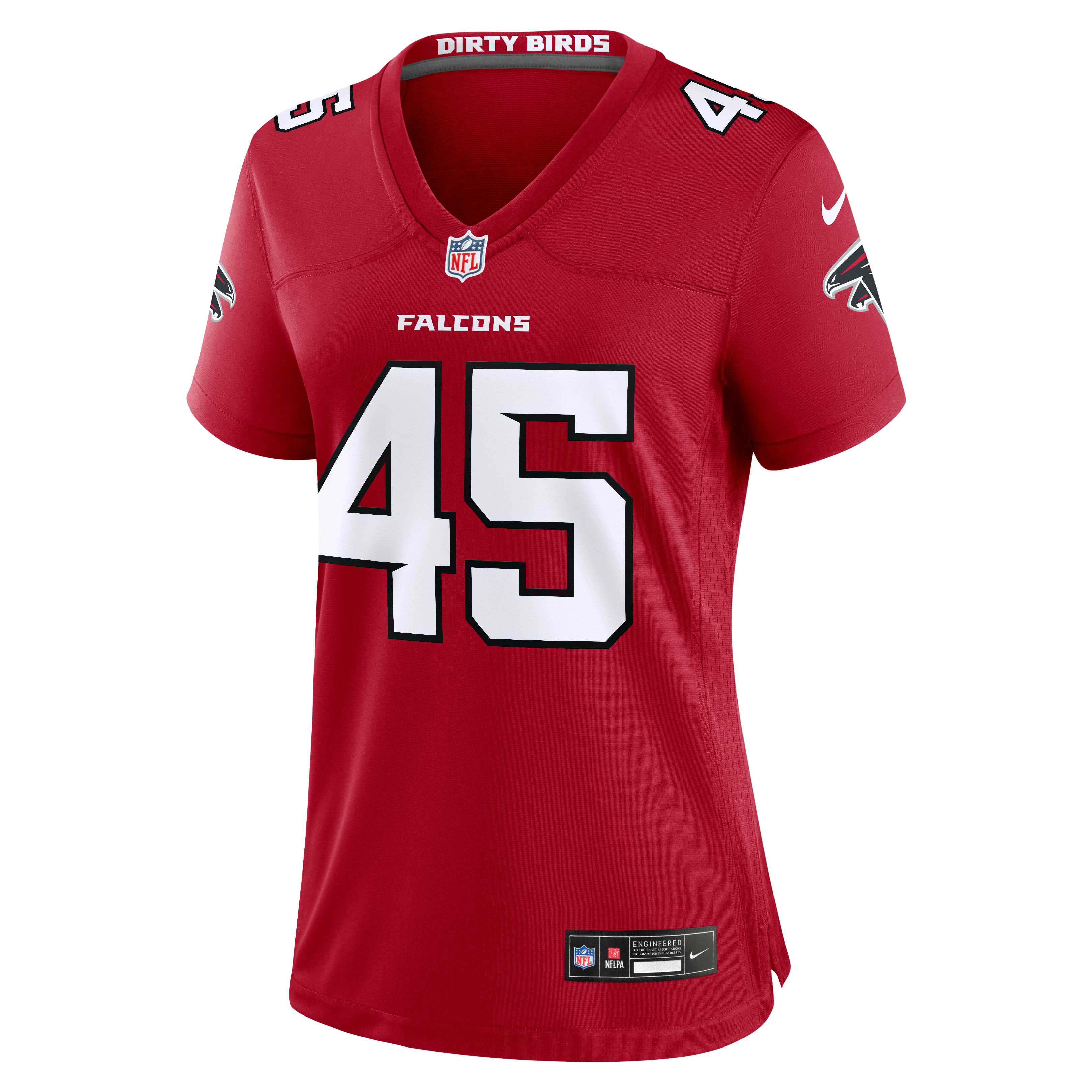 Women's Nike Christian Harris Red Atlanta Falcons Team Game Jersey