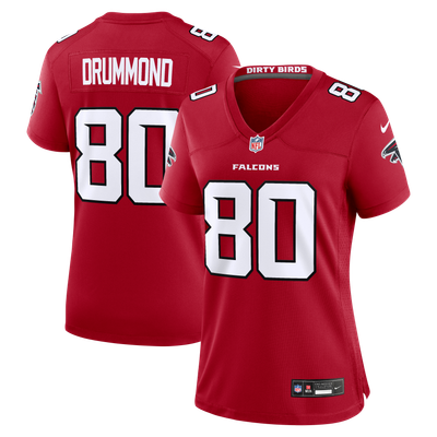 Dylan Drummond Atlanta Falcons Nike Women's Team Game Jersey - Red
