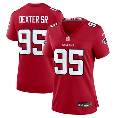Gervon Dexter Sr. Atlanta Falcons Nike Women's Team Game Jersey - Red