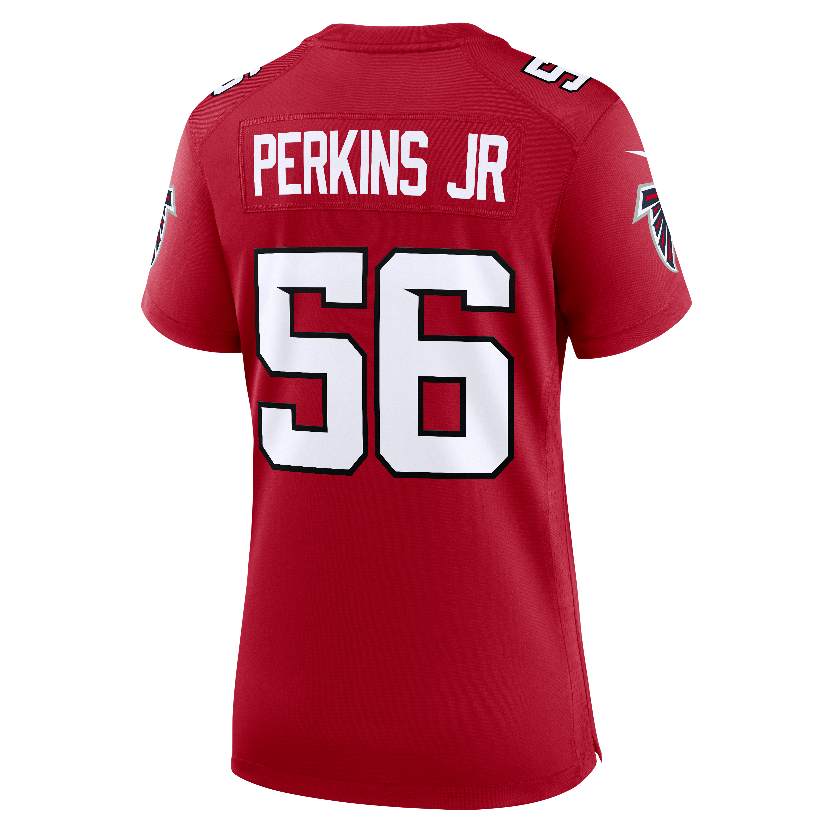 Women's Nike Harold Perkins Jr Red Atlanta Falcons Team Game Jersey