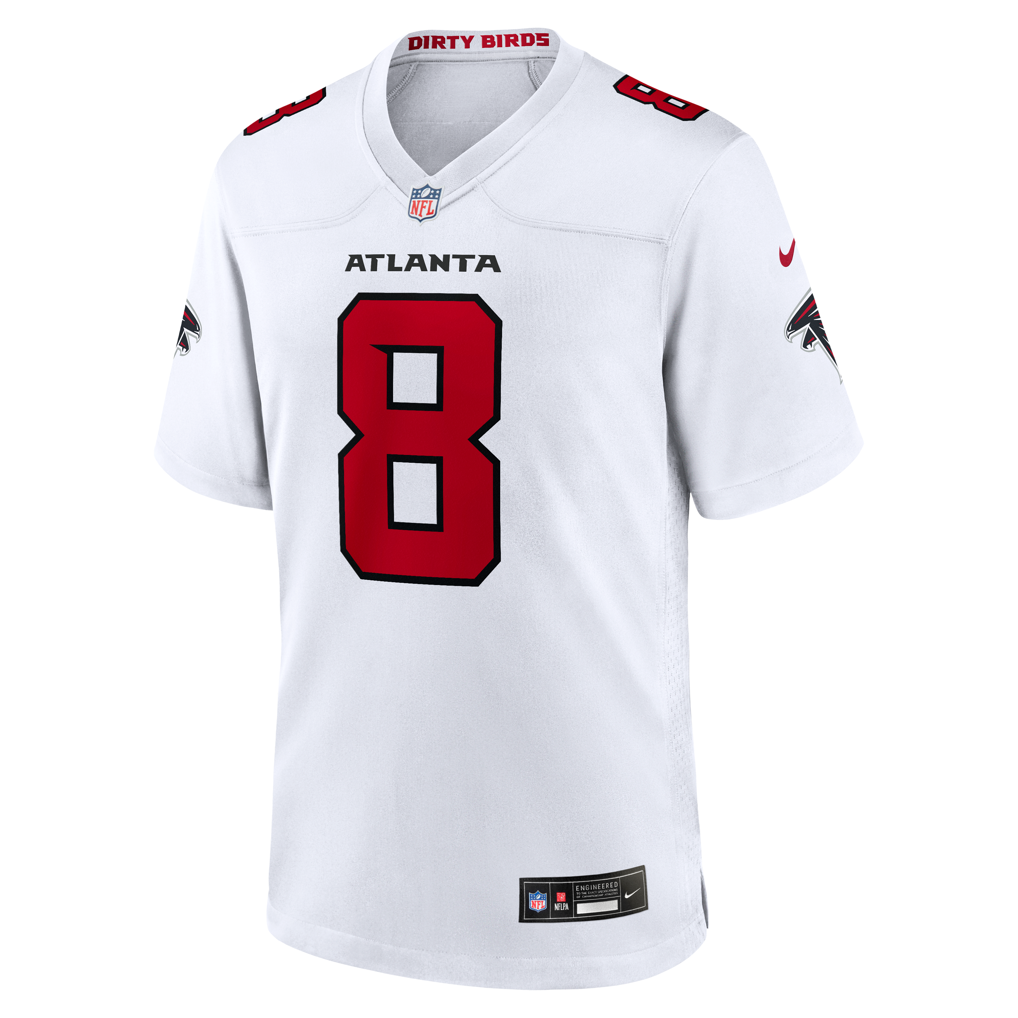 Women's Nike Kyle Pitts Sr. White Atlanta Falcons Game Jersey