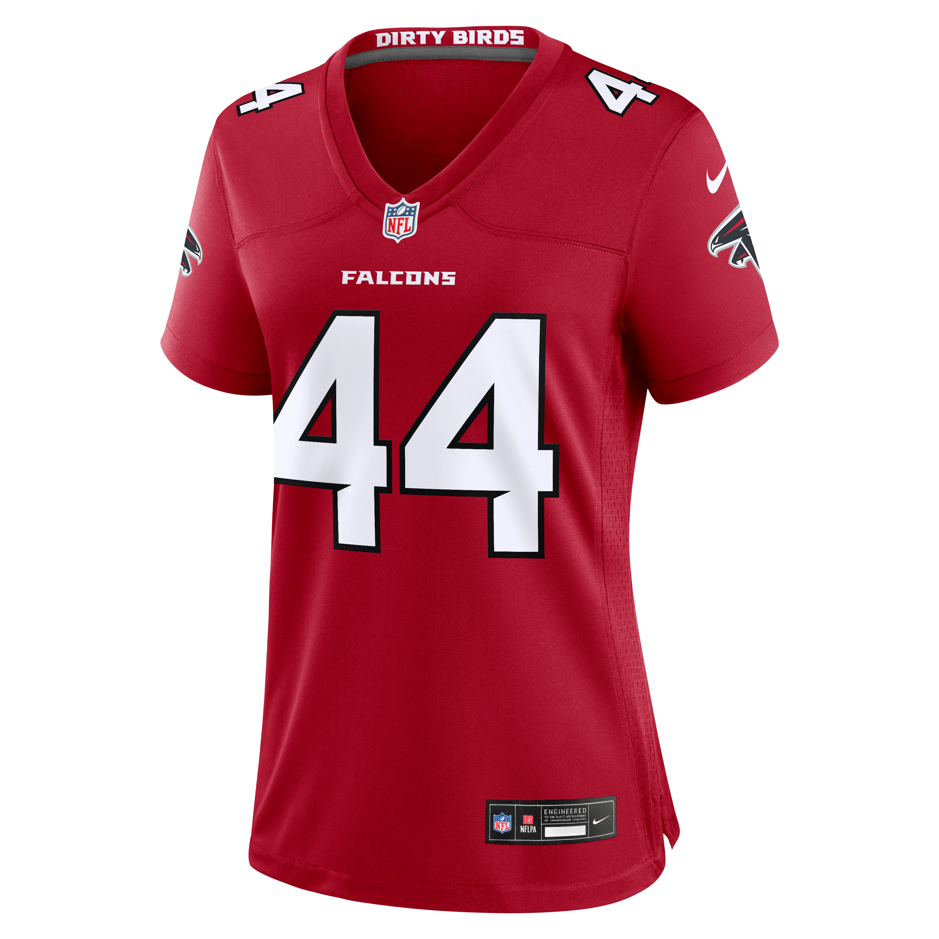 Women's Nike Trey Sermon Red Atlanta Falcons Team Game Jersey