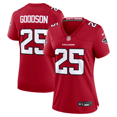 Tyler Goodson Atlanta Falcons Nike Women's Team Game Jersey - Red