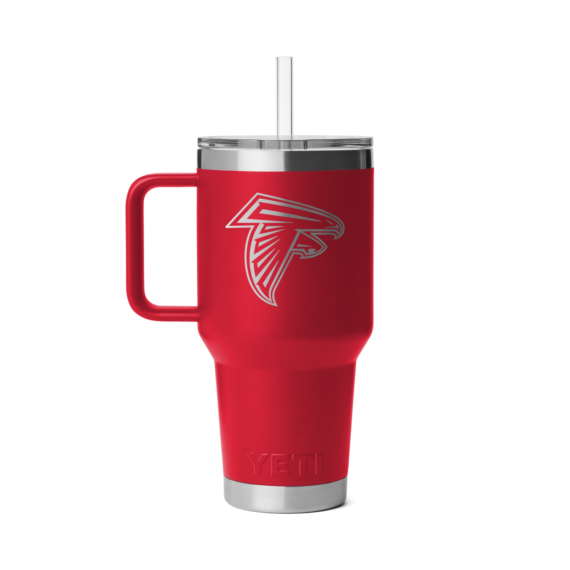 Mug à paille YETI Atlanta Falcons 35 oz Rambler 2.0