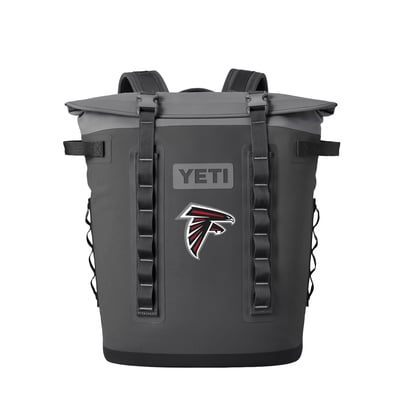  Atlanta Falcons YETI Hopper M20 Soft Cooler Backpack - Charcoal