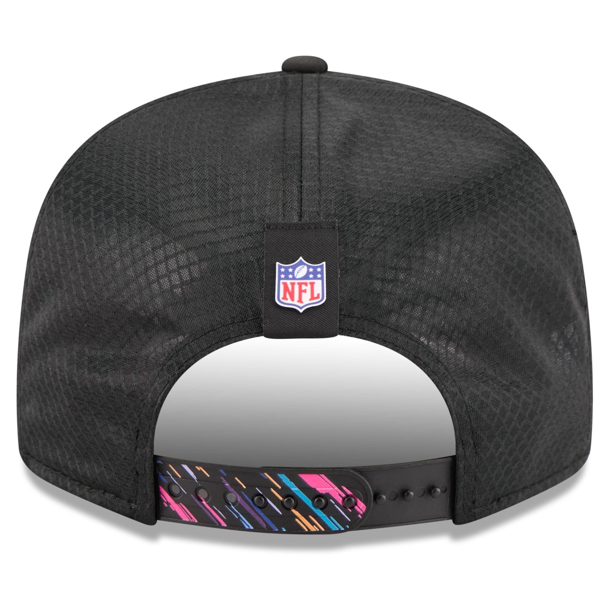 Youth New Era Black Atlanta Falcons 2026 NFL Crucial Catch 9SEVENTY Adjustable Trucker Hat