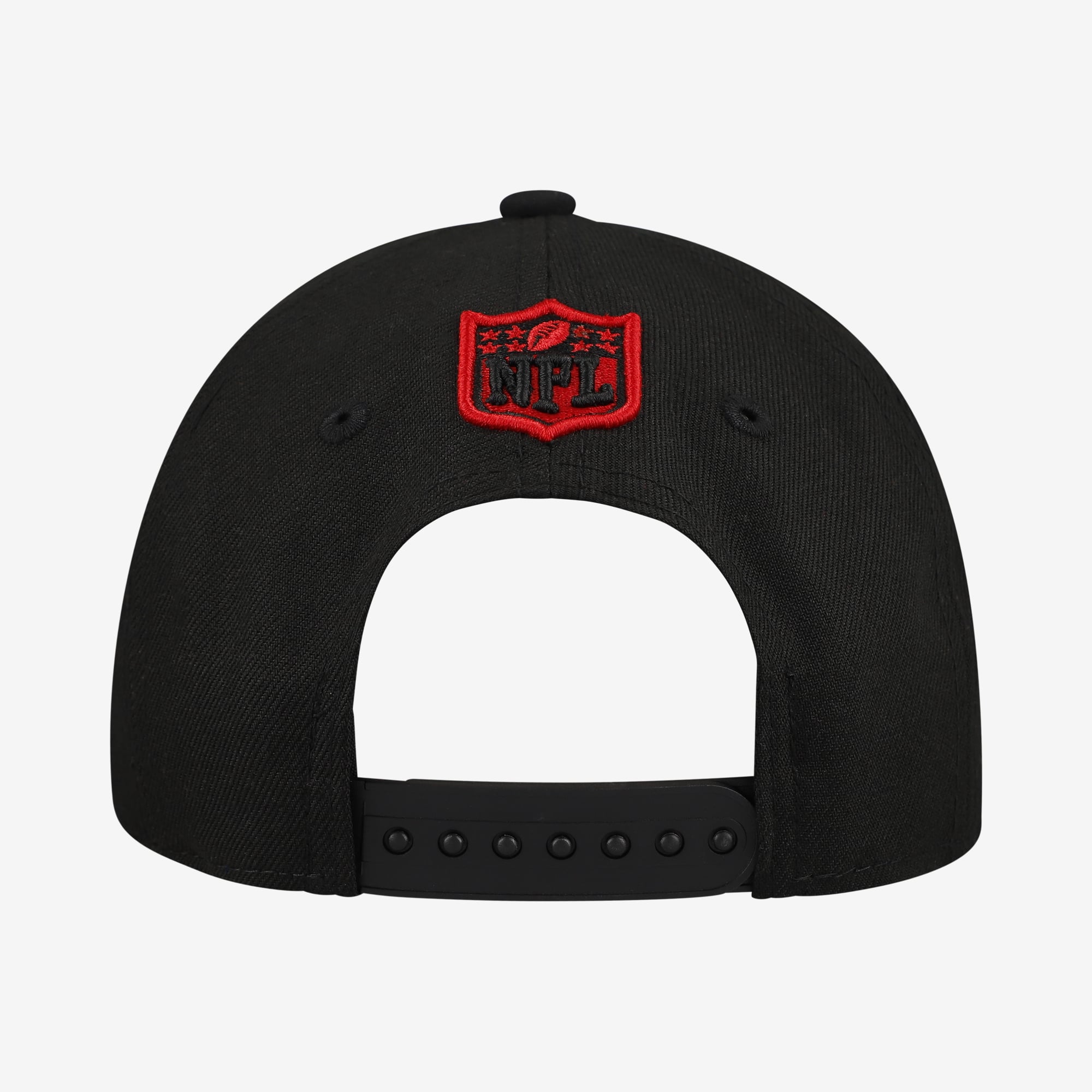 Casquette ajustable New Era 9FORTY A-Frame noire Atlanta Falcons pour jeunes