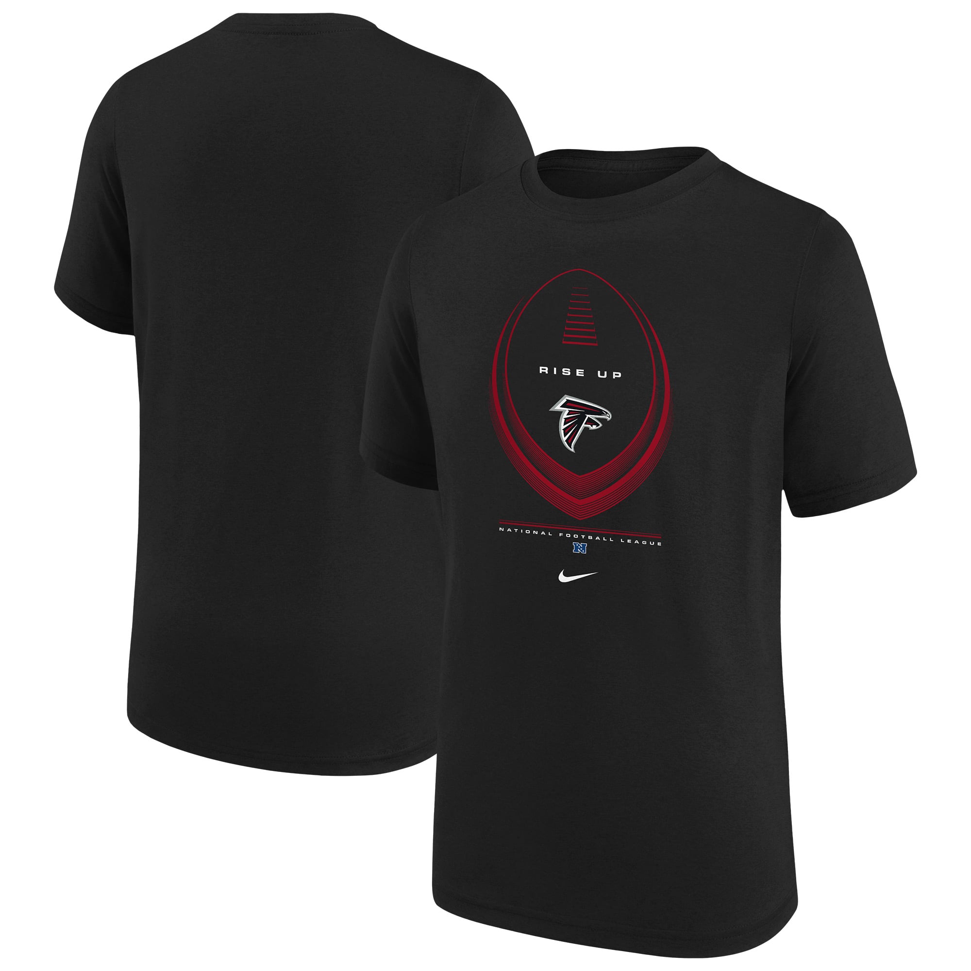 Youth Nike  Black Atlanta Falcons Icon Legend Dri-FIT T-Shirt