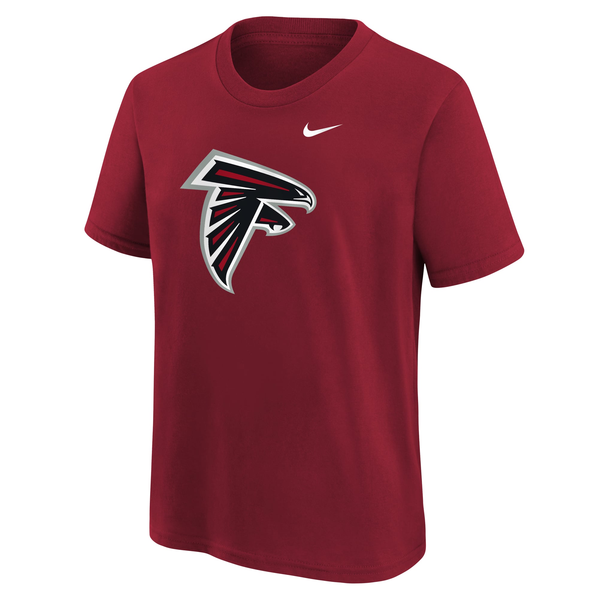 T-shirt Nike rouge pour enfant avec logo des Falcons d'Atlanta