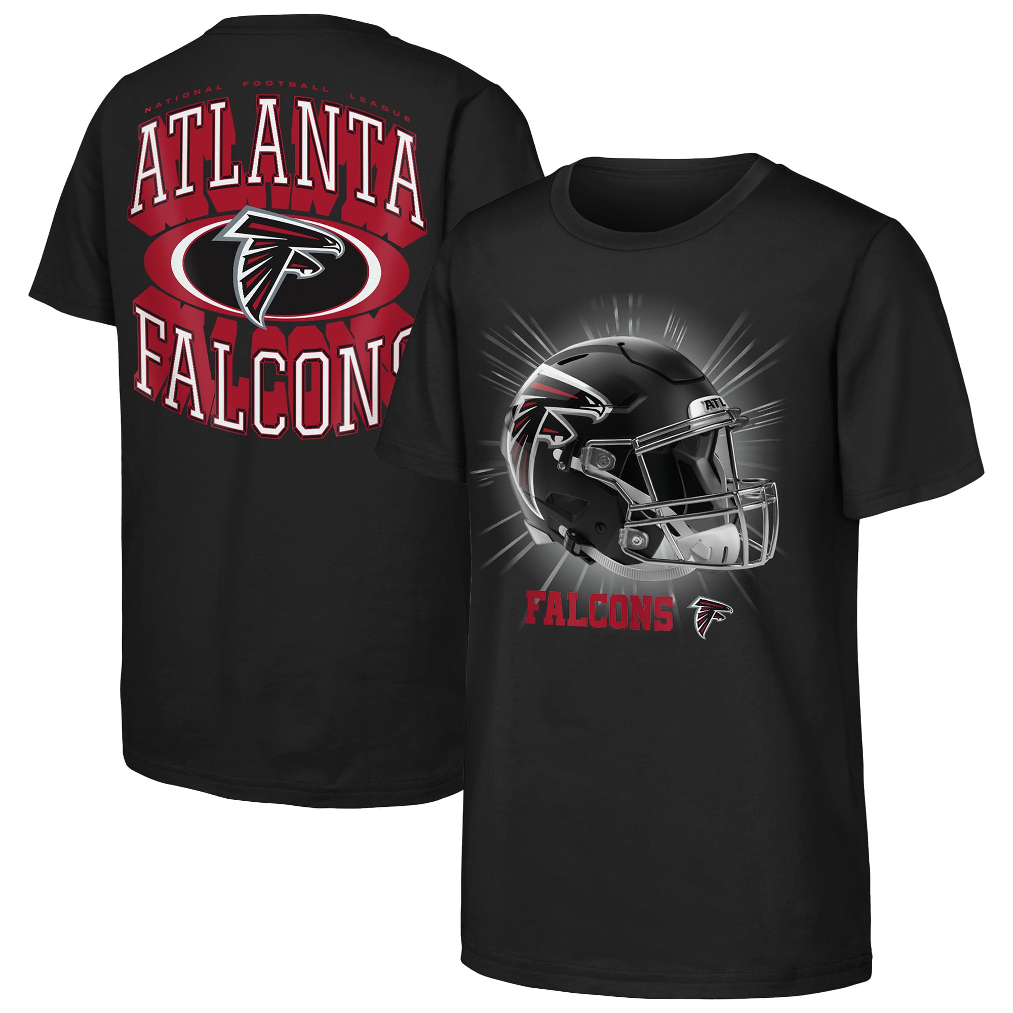 T-shirt noir Youth Outerstuff Atlanta Falcons « Mentalité de gagnant »