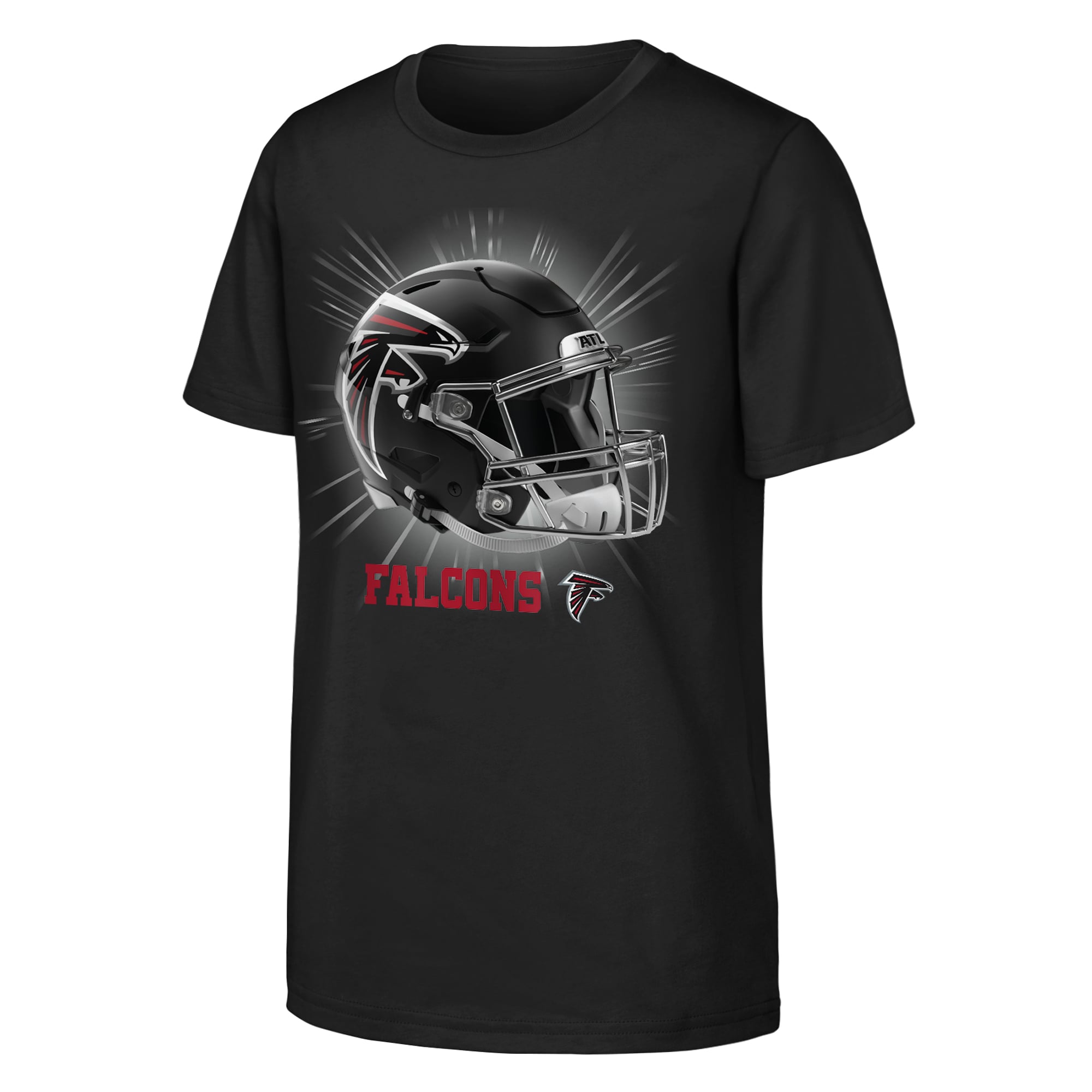 T-shirt noir Youth Outerstuff Atlanta Falcons « Mentalité de gagnant »