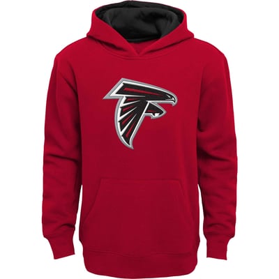 Atlanta Falcons Outerstuff Youth Prime Pullover Hoodie - Red