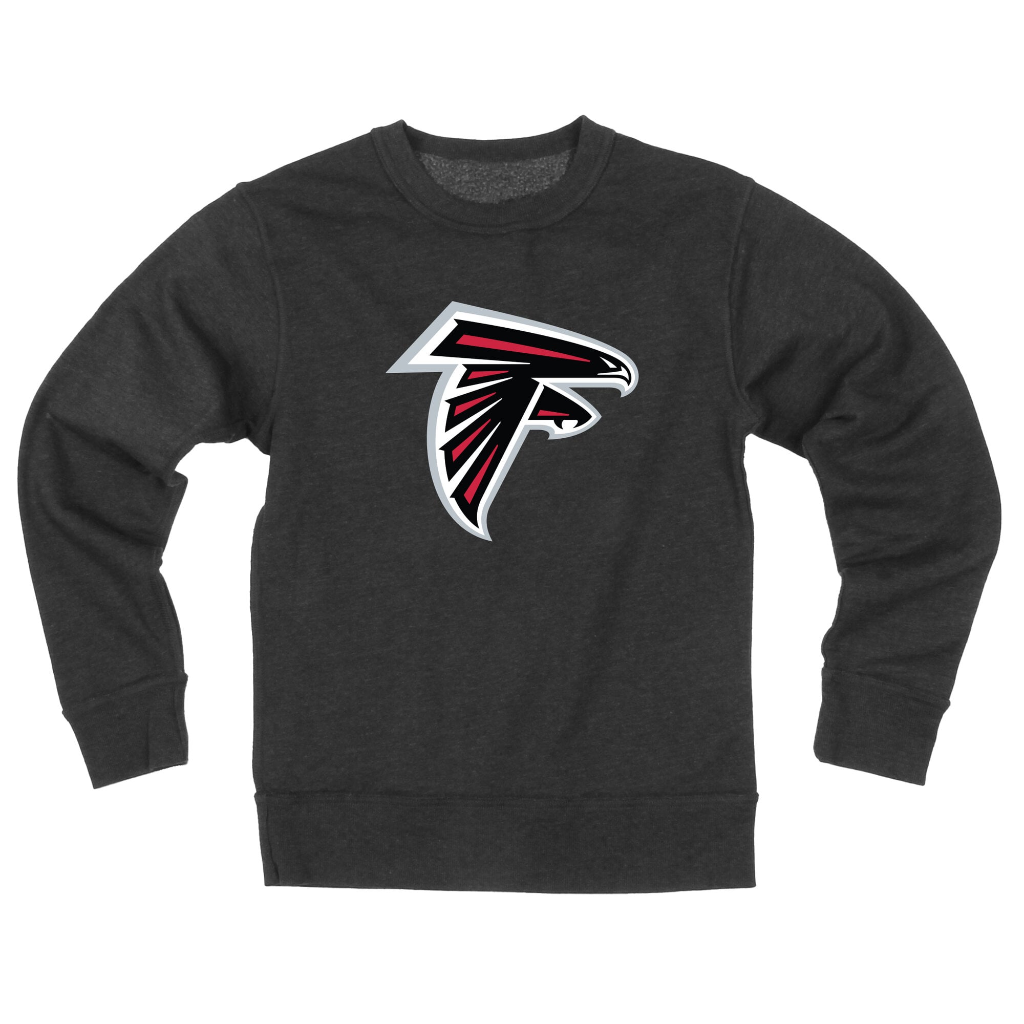 Youth Wes & Willy  Black Atlanta Falcons Reversible Fleece Sweatshirt