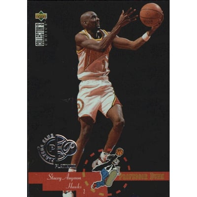 1995-96 Collector's Choice Player's Club Platinum #203 Stacey Augmon PD