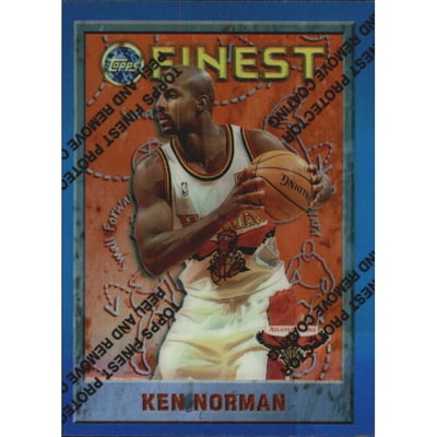 1995-96 Finest Refractors #210 Ken Norman