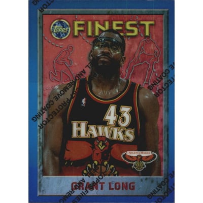 1995-96 Finest Refractors #244 Grant Long