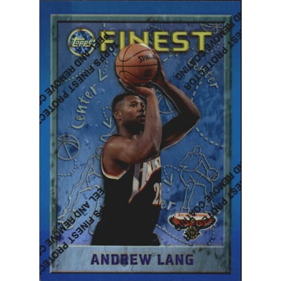 1995-96 Finest Refractors #88 Andrew Lang