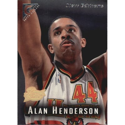 1995-96 Topps Gallery Player's Private Issue #43 Alan Henderson