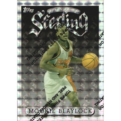 1996-97 Finest Refractors #112 Mookie Blaylock S