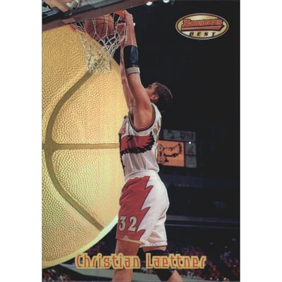 1997-98 Bowman's Best Refractors #6 Christian Laettner