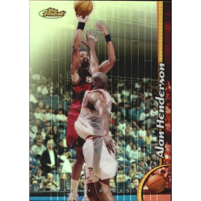 1998-99 Finest No Protectors Refractors #199 Alan Henderson