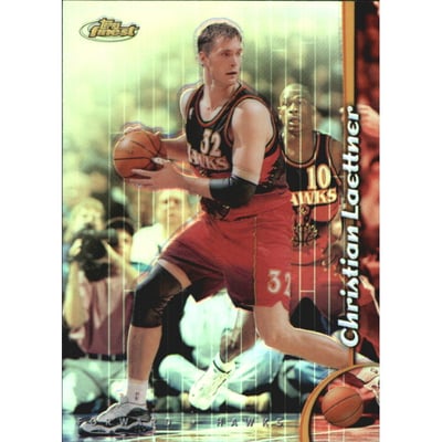 1998-99 Finest No Protectors Refractors #84 Christian Laettner