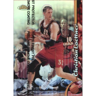 1998-99 Finest Refractors #84 Christian Laettner