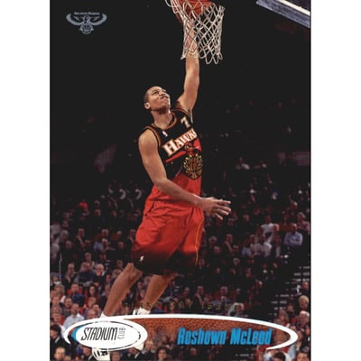 1998-99 Stadium Club First Day Issue #211 Roshown McLeod