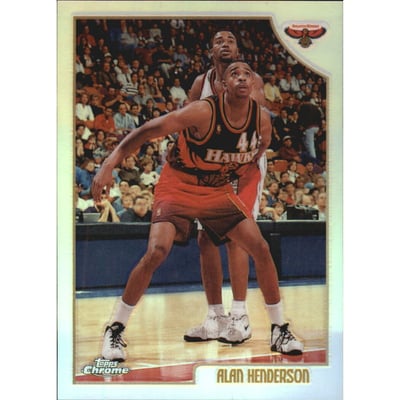 1998-99 Topps Chrome Refractors #71 Alan Henderson